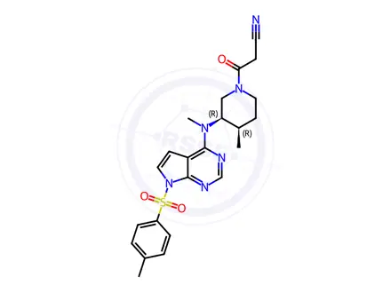 Chemical structure of Tofacitinib Impurity 105