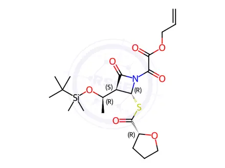 Chemical structure of Faropenem Sodium Impurity 40