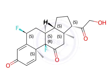 Chemical structure of Difluprednate Impurity 15