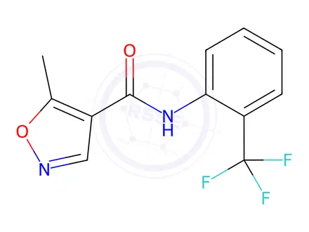 Chemical structure of Leflunomide EP Impurity F