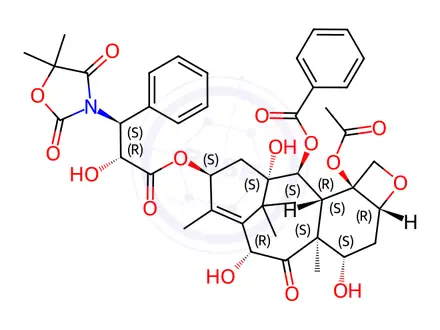 Chemical structure of Docetaxel metabolite M4