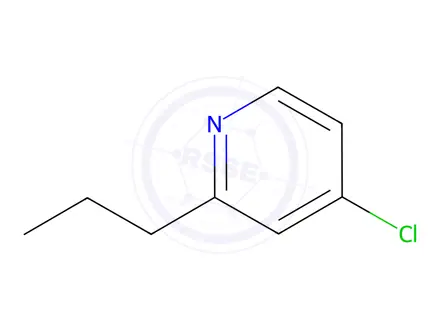 Chemical structure of 4-Chloro-2-propylpyridine Hydrochloride