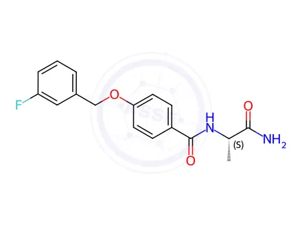 Chemical structure of Safinamide Mesylate Impurity 28