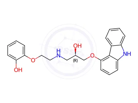 Chemical structure of Carvedilol Impurity 34