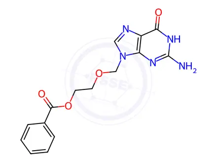 Chemical structure of Acyclovir Impurity D