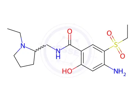 Chemical structure of Amisulpride-Impurity B (Hydrobromide Salt)