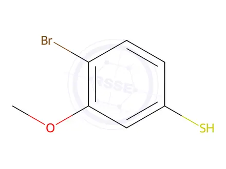Chemical structure of 4-Bromo-3-methoxybenzenethiol