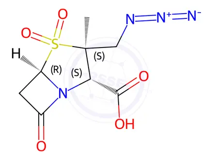 Chemical structure of Tazobactam Impurity 11
