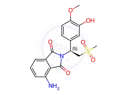 Chemical structure of Apremilast Impurity 14