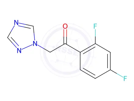 Chemical structure of Fluconazole EP Impurity E