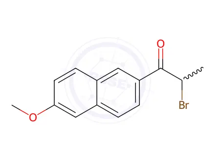 Chemical structure of Naproxen Impurity 75
