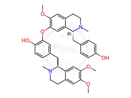 Chemical structure of Liensinine perchlorate