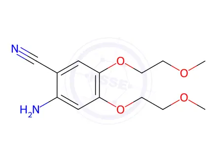 Chemical structure of Erlotinib Impurity 23