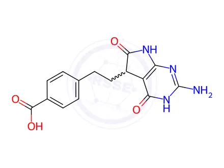Chemical structure of Pemetrexed Impurity 34
