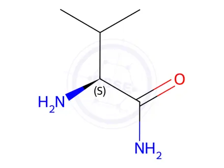 Chemical structure of H-Val-NH2