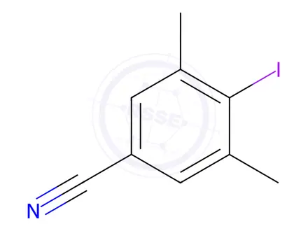 Chemical structure of 4-Iodo-3,5-dimethylbenzonitrile