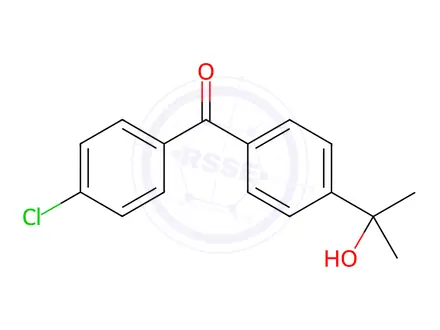 Chemical structure of Fenofibrate Impurity 18