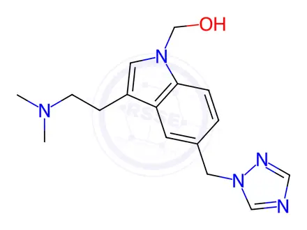 Chemical structure of Rizatriptan Benzoate Impurity 17 Monomer