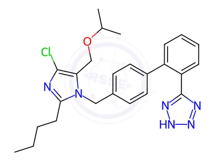 Chemical structure of Losartan EP Impurity F