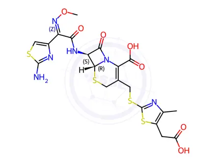 Chemical structure of Cefodizime Impurity 10