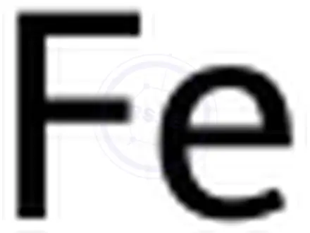 Chemical structure of Standard solution of Iron