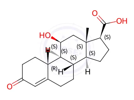 Chemical structure of Corticosterone Impurity 4