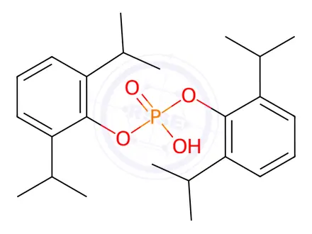 Chemical structure of Propofol Impurity 112