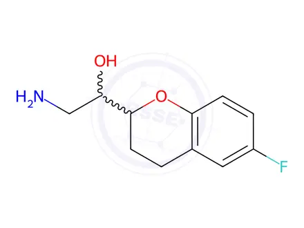 Chemical structure of Nebivolol Impurity 42