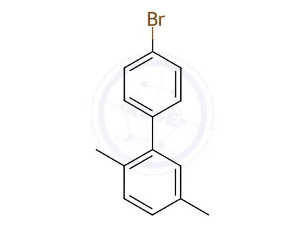 Chemical structure of 4'-Bromo-2,5-dimethyl-1,1'-biphenyl