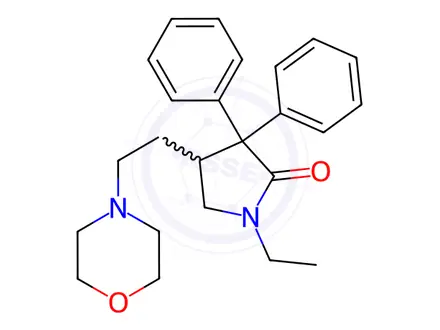 Chemical structure of Doxapram Hydrochloride