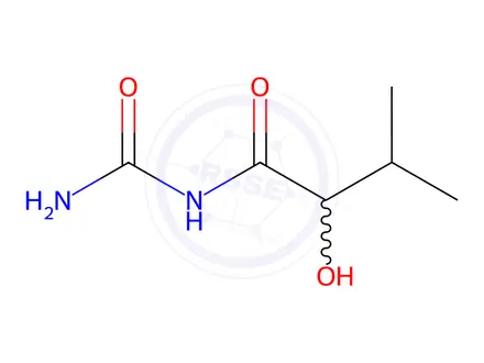 Chemical structure of Bromisoval Impurity 1