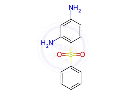 Chemical structure of Dapsone Impurity 13