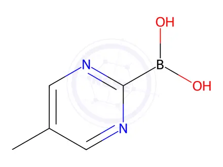 Chemical structure of (5-Methylpyrimidin-2-yl)boronic acid