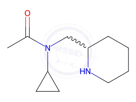 Chemical structure of N-Cyclopropyl-N-(piperidin-2-ylmethyl)acetamide