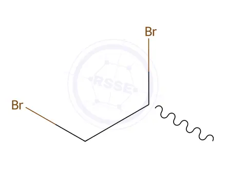 Chemical structure of 1,2-Dibromopropane