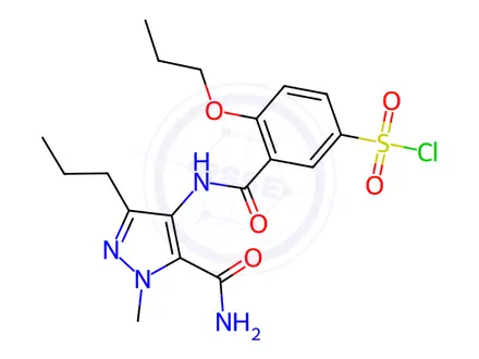 Chemical structure of Sildenafil Citrate Impurity 118