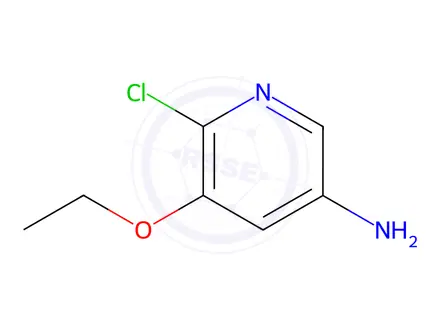 Chemical structure of 6-Chloro-5-ethoxypyridin-3-amine