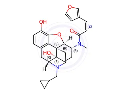 Chemical structure of Nalfurafine Impurity 6