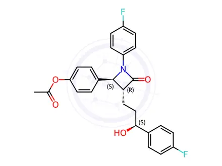 Chemical structure of Ezetimibe Impurity 62