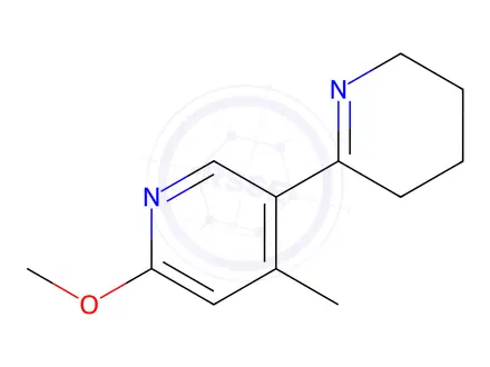 Chemical structure of 6'-Methoxy-4'-methyl-3,4,5,6-tetrahydro-2,3'-bipyridine