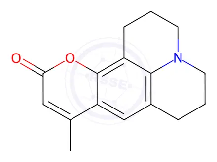 Chemical structure of Coumarin Impurity 10 (Coumarin 102)