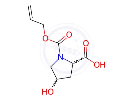 Chemical structure of Proline Impurity 71