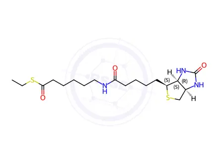 Chemical structure of Biotin Impurity 18