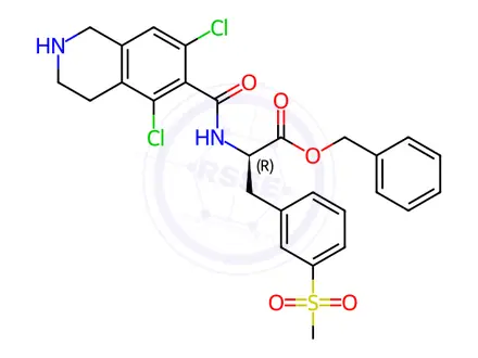 Chemical structure of Lifitegrast Impurity 6