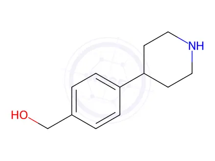 Chemical structure of (4-(Piperidin-4-yl)phenyl)methanol