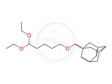 Chemical structure of Adamantane Impurity 4