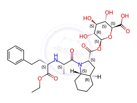 Chemical structure of Trandolapril Impurity 23