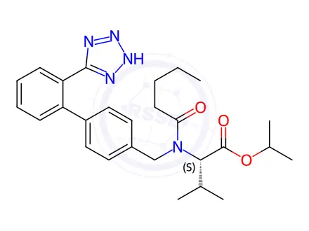 Chemical structure of LCZ696 (valsartan + sacubitril) Impurity 66