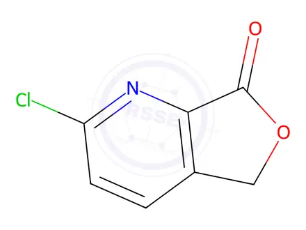 Chemical structure of 2-Chlorofuro[3,4-b]pyridin-7(5H)-one