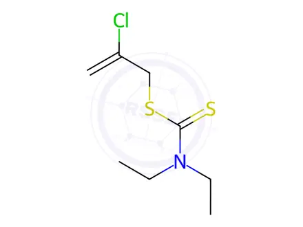 Chemical structure of Sulfallate